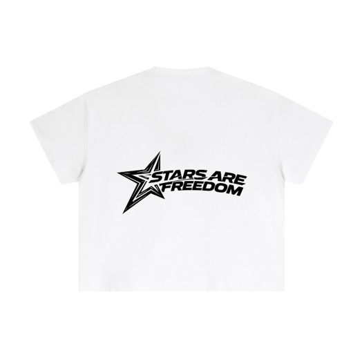 STARS ARE FREEDOM BOXY "Blind Star" T Shirt