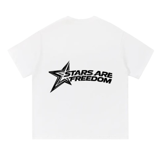 Stars Are Freedom "Money Scout" White Tee